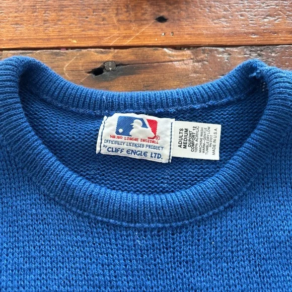 Vintage (1970’s) Sox Sweater.Officially Licensed Product By Cliff Engle LTD.